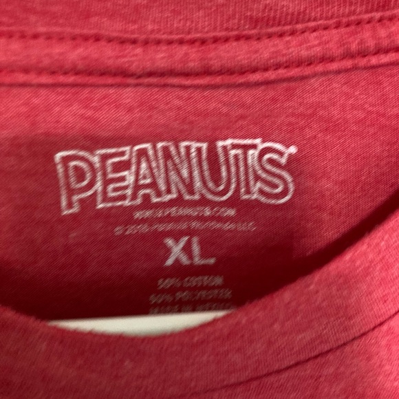 Peanuts Maroon Graphic Tee - Picture 4 of 5